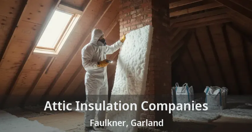 Attic Insulation Companies Faulkner, Garland - TX