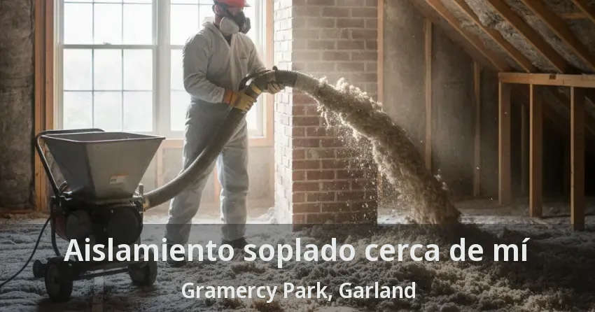 Aislamiento soplado cerca de mí Gramercy Park, Garland - TX