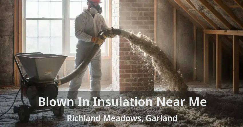 Blown In Insulation Near Me Richland Meadows, Garland - TX Blown In Insulation Near Me Richland Meadows, Garland - TX