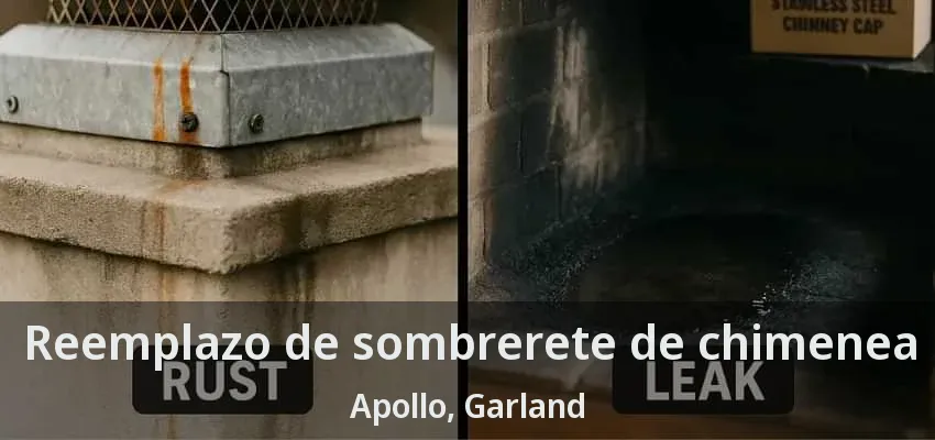 Reemplazo de sombrerete de chimenea Apollo, Garland - TX