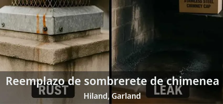 Reemplazo de sombrerete de chimenea Hiland, Garland - TX Reemplazo de sombrerete de chimenea Hiland, Garland - TX