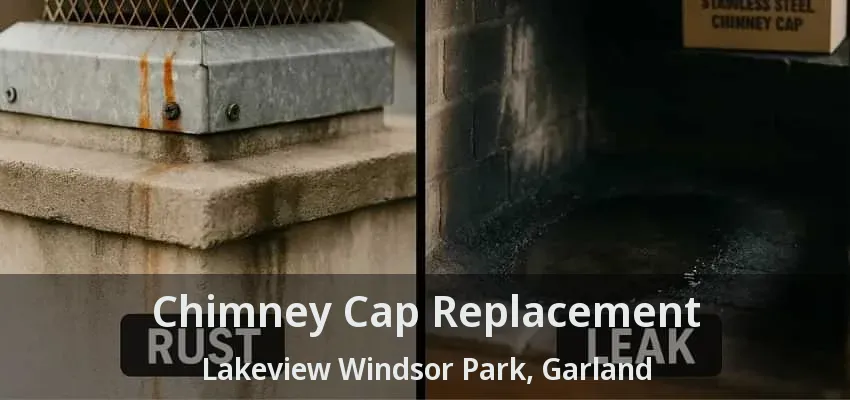 Chimney Cap Replacement Lakeview Windsor Park, Garland - TX