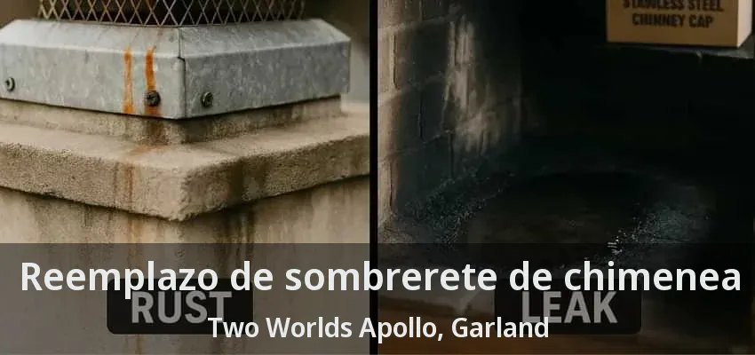 Reemplazo de sombrerete de chimenea Two Worlds Apollo, Garland - TX