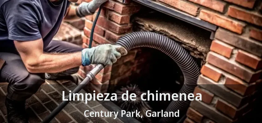 Limpieza de chimenea Century Park, Garland - TX