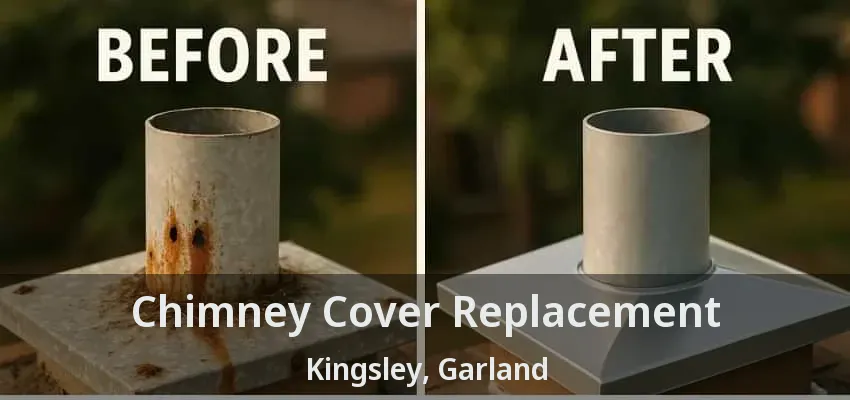 Chimney Cover Replacement Kingsley, Garland - TX