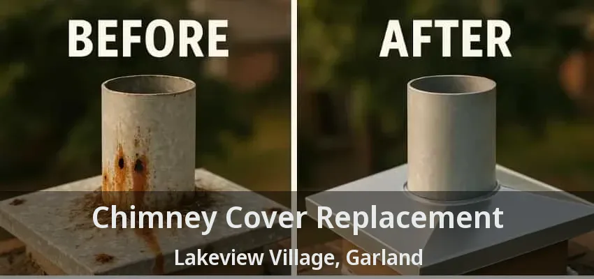 Chimney Cover Replacement Lakeview Village, Garland - TX