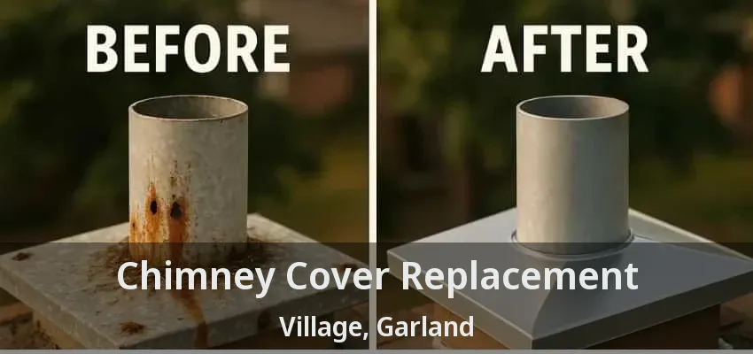 Chimney Cover Replacement Village, Garland - TX