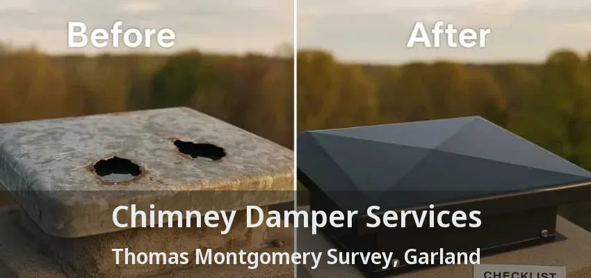 Chimney Damper Services Thomas Montgomery Survey, Garland - TX