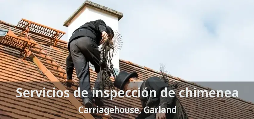 Servicios de inspección de chimenea Carriagehouse, Garland - TX