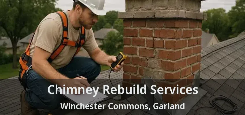 Chimney Rebuild Services Winchester Commons, Garland - TX