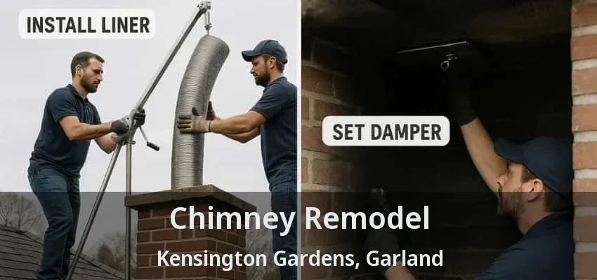 Chimney Remodel Kensington Gardens, Garland - TX