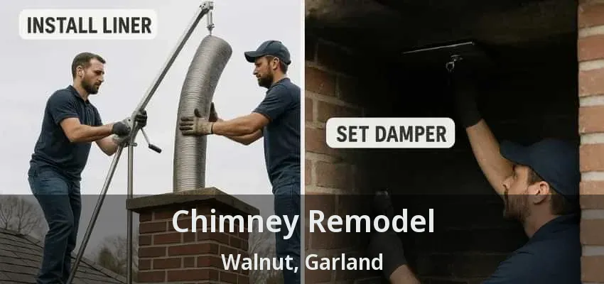 Chimney Remodel Walnut, Garland - TX