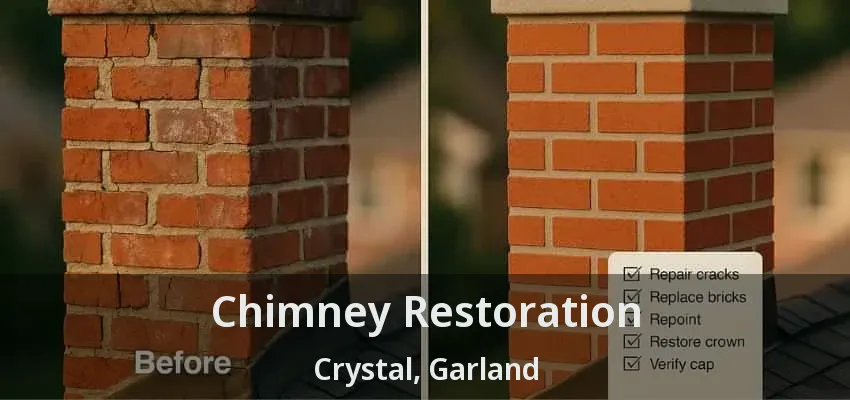 Chimney Restoration Crystal, Garland - TX