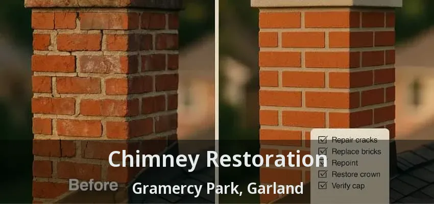 Chimney Restoration Gramercy Park, Garland - TX