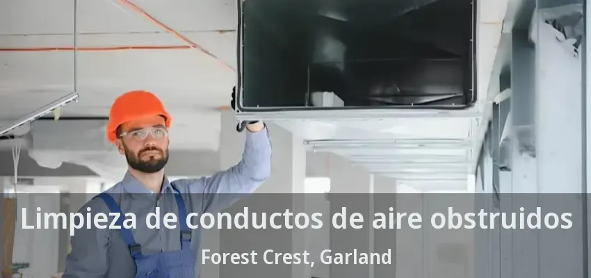 Limpieza de conductos de aire obstruidos Forest Crest, Garland - TX