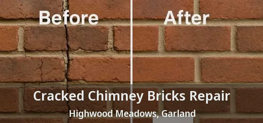 Cracked Chimney Bricks Repair Highwood Meadows, Garland - TX