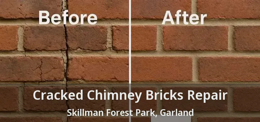 Cracked Chimney Bricks Repair Skillman Forest Park, Garland - TX