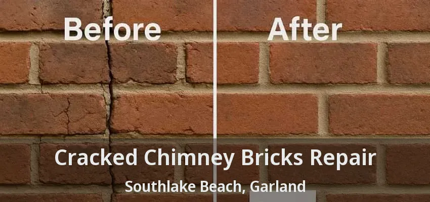 Cracked Chimney Bricks Repair Southlake Beach, Garland - TX
