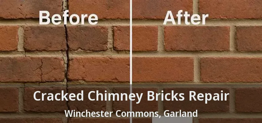 Cracked Chimney Bricks Repair Winchester Commons, Garland - TX