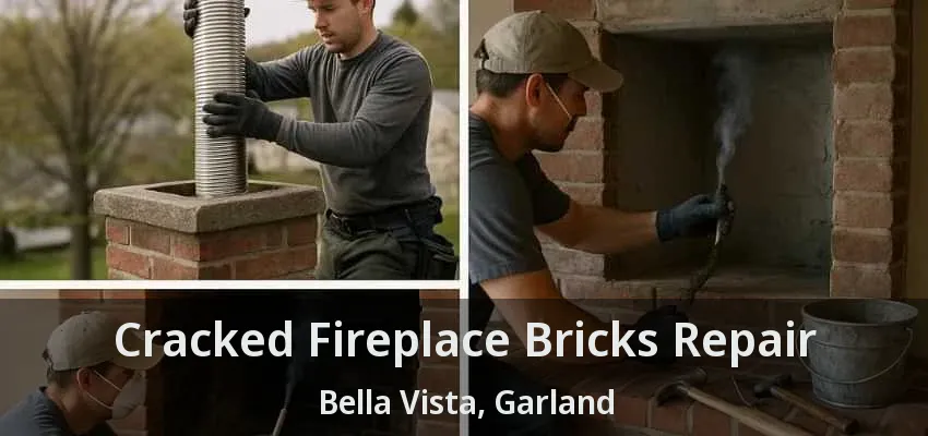 Cracked Fireplace Bricks Repair Bella Vista, Garland - TX