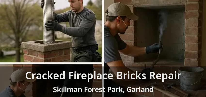 Cracked Fireplace Bricks Repair Skillman Forest Park, Garland - TX