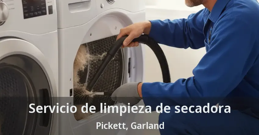 Servicio de limpieza de secadora Pickett, Garland - TX