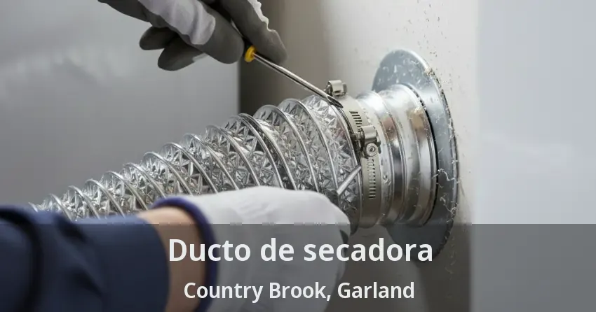 Ducto de secadora Country Brook, Garland - TX