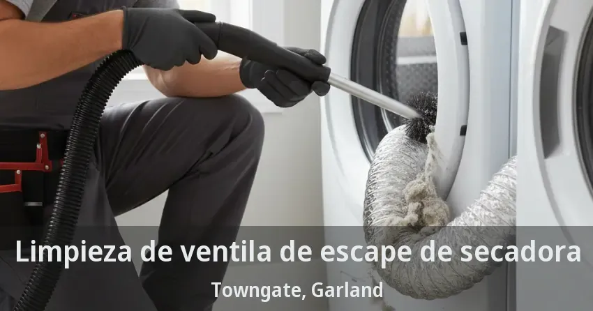 Limpieza de ventila de escape de secadora Towngate, Garland - TX