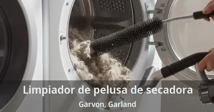 Limpiador de pelusa de secadora Garvon, Garland - TX