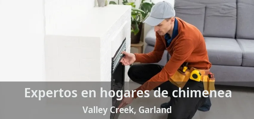 Expertos en hogares de chimenea Valley Creek, Garland - TX
