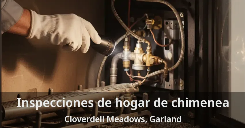 Inspecciones de hogar de chimenea Cloverdell Meadows, Garland - TX