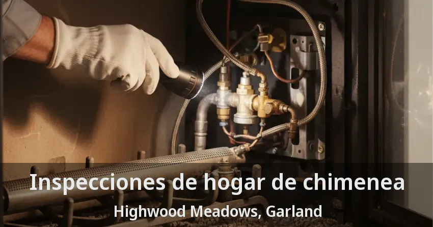 Inspecciones de hogar de chimenea Highwood Meadows, Garland - TX