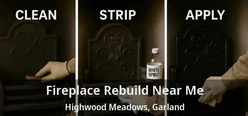 Fireplace Rebuild Near Me Highwood Meadows, Garland - TX