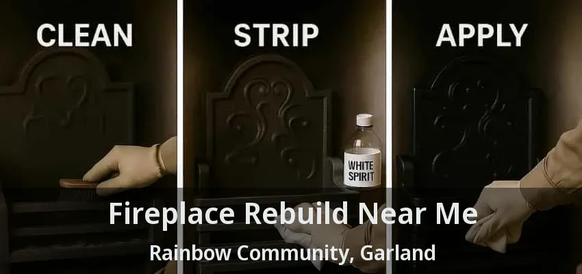 Fireplace Rebuild Near Me Rainbow Community, Garland - TX
