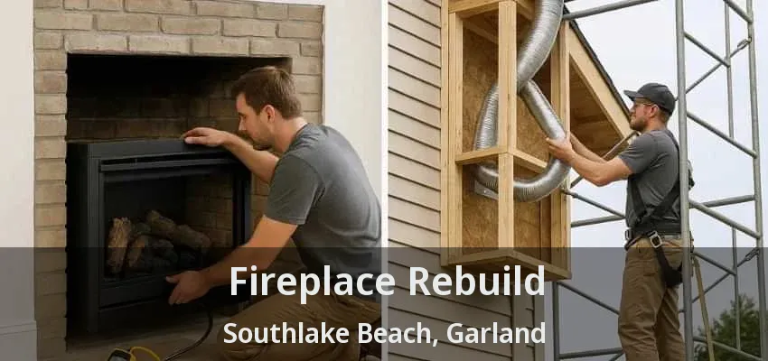 Fireplace Rebuild Southlake Beach, Garland - TX