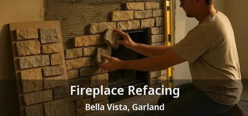 Fireplace Refacing Bella Vista, Garland - TX