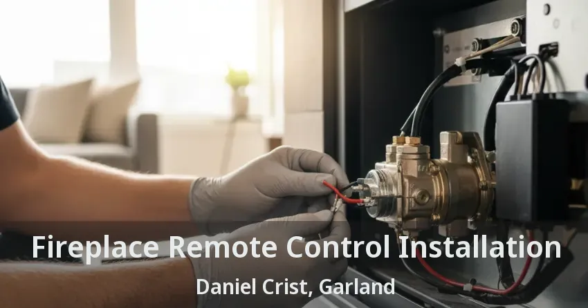 Fireplace Remote Control Installation Daniel Crist, Garland - TX Fireplace Remote Control Installation Daniel Crist, Garland - TX