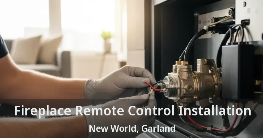 Fireplace Remote Control Installation New World, Garland - TX