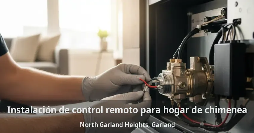 Instalación de control remoto para hogar de chimenea North Garland Heights, Garland - TX
