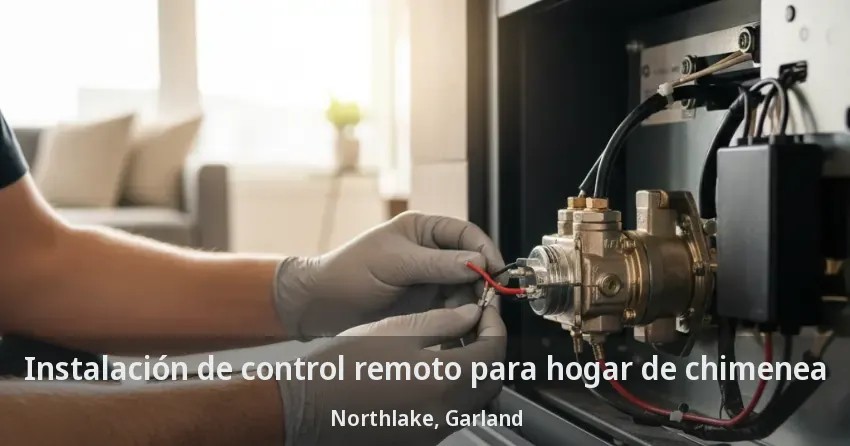 Instalación de control remoto para hogar de chimenea Northlake, Garland - TX