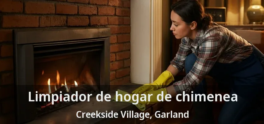 Limpiador de hogar de chimenea Creekside Village, Garland - TX