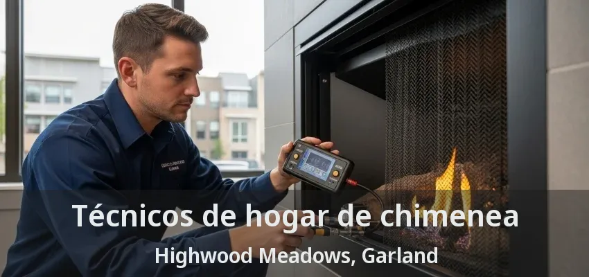 Técnicos de hogar de chimenea Highwood Meadows, Garland - TX