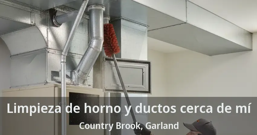 Limpieza de horno y ductos cerca de mí Country Brook, Garland - TX
