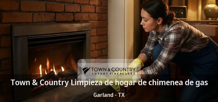 Town & Country Limpieza de hogar de chimenea de gas Garland - TX