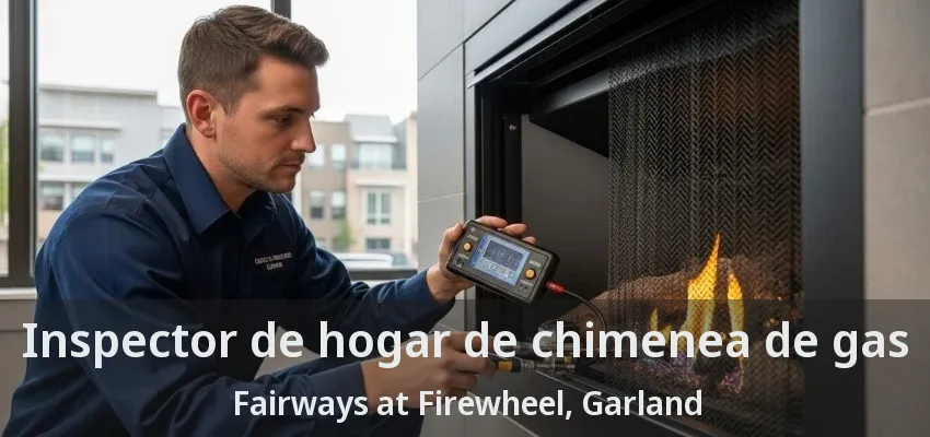 Inspector de hogar de chimenea de gas Fairways at Firewheel, Garland - TX