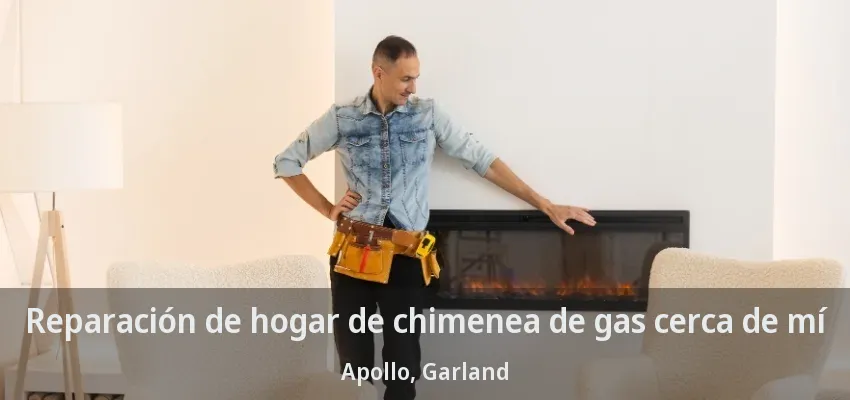Reparación de hogar de chimenea de gas cerca de mí Apollo, Garland - TX