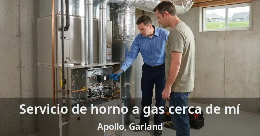 Servicio de horno a gas cerca de mí Apollo, Garland - TX