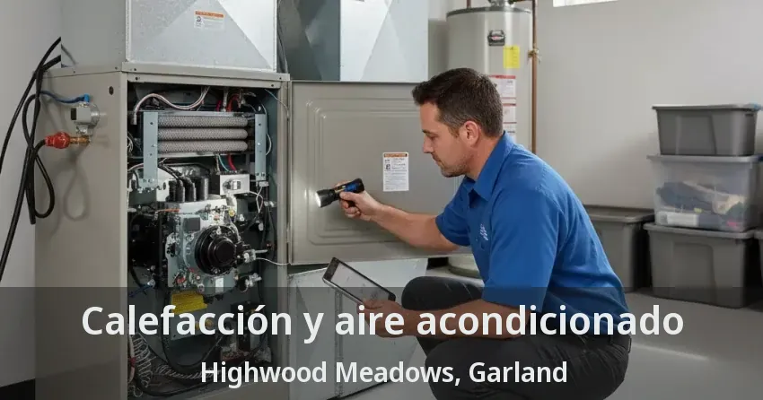 Calefacción y aire acondicionado Highwood Meadows, Garland - TX