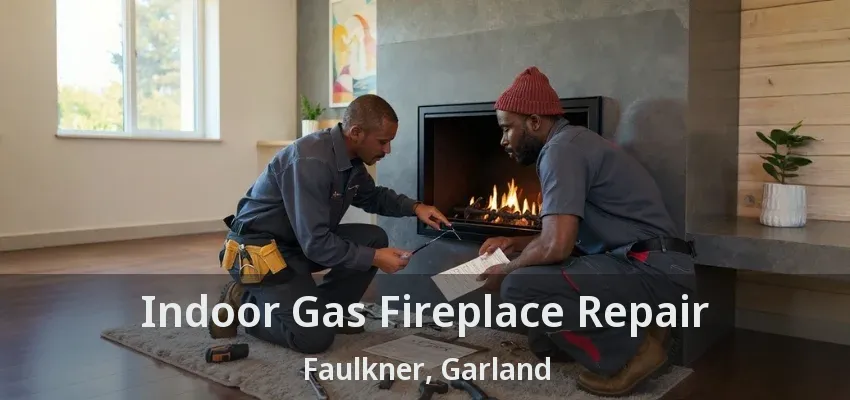 Indoor Gas Fireplace Repair Faulkner, Garland - TX