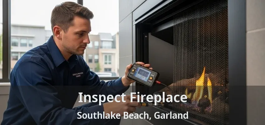 Inspect Fireplace Southlake Beach, Garland - TX